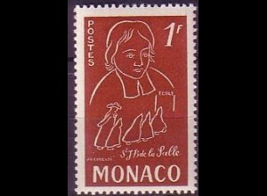 Monaco Mi.Nr. 476 Hl. Jean-Baptiste de la Salle, de la Salle (1)