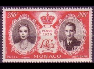 Monaco Mi.Nr. 567 Hochzeit Rainier III mit Grace Kelly (200)