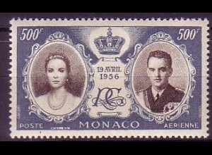 Monaco Mi.Nr. 568 Hochzeit Rainier III mit Grace Kelly (500)