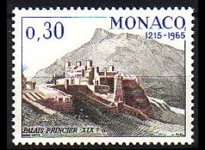 Monaco Mi.Nr. 815 Fürstenpalast im 19. Jahrhundert (0,30)