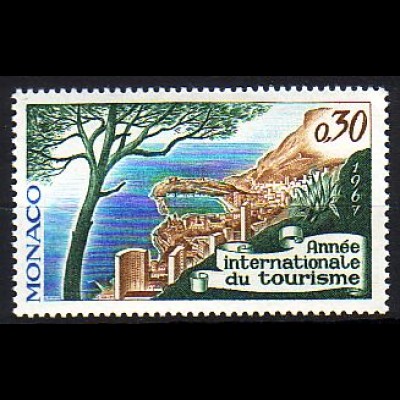 Monaco Mi.Nr. 863 Jahr des Tourismus, Ansicht Monte Carlo (0,30)