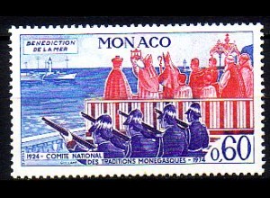 Monaco Mi.Nr. 1100 Nationale Traditionen, Segnung des Meeres (0,60)