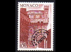 Monaco Mi.Nr. 1207 Freim. Uhrturm (0,50)
