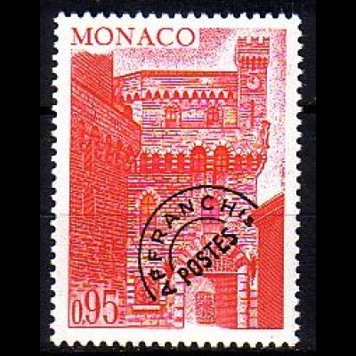 Monaco Mi.Nr. 1234 Freim. Uhrturm (0,95)