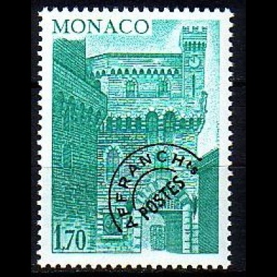 Monaco Mi.Nr. 1235 Freim. Uhrturm (1,70)
