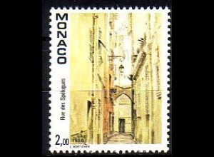 Monaco Mi.Nr. 1902 Ansichten von Monaco, Rue des Spelugues (2,00)