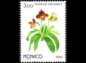 Monaco Mi.Nr. 1948 Orchidee Prince Rainer III. (3,00)