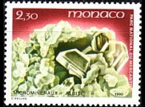 Monaco Mi.Nr. 1968 Mineralien, Albit (2,30)