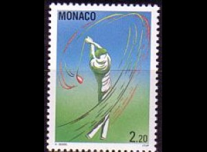 Monaco Mi.Nr. 2118 Offene Golfmeisterschaften von Monte Carlo (2,20)