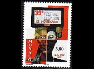 Monaco Mi.Nr. 2440 Int. Fernsehfestival von Monaco (3,80)