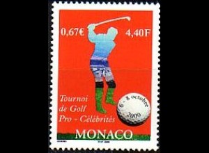 Monaco Mi.Nr. 2505 Golfturnier (4,40/0,67)