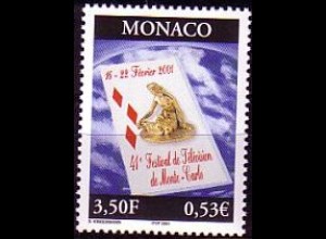 Monaco Mi.Nr. 2547 Int. Fernsehfestival (3,50/0,53)