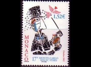 Monaco Mi.Nr. 2620 Festival der Zauberkunst, Zauberer (1,52)