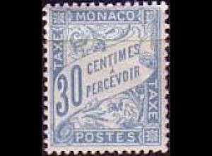 Monaco Mi.Nr. P 5 Ziffernzeichnung, grün (30)