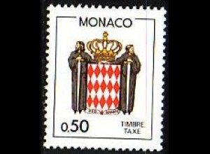 Monaco Mi.Nr. P 87 Landeswappen (0,50)