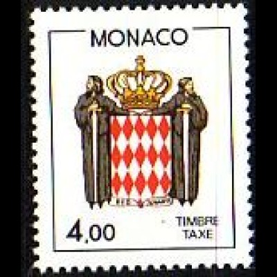 Monaco Mi.Nr. P 90 Landeswappen (4,00)