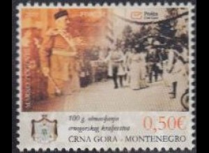 Montenegro Mi.Nr. 246 100J.tag Errichtung Königreich Montenegro (0,50)