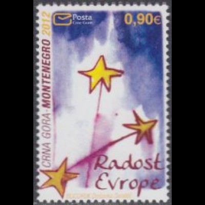 Montenegro Mi.Nr. 312 Europ.Kindertreffen Freude Europas, Sternschnuppen (0,90)
