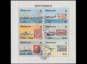 Montserrat Mi.Nr. Block 22 Briefmarkenausstellg.LONDON 1980
