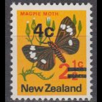Neuseeland Mi.Nr. 561 Nachtfalter (4 a.2 1/2)