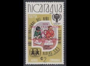 Nicaragua Mi.Nr. 2082a Olymp. Sommerspiele Moskau, Briefmarkensammeln (2)