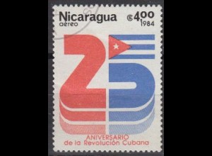 Nicaragua Mi.Nr. 2470 Jahrestag der kubanischen Revolution (4,00)