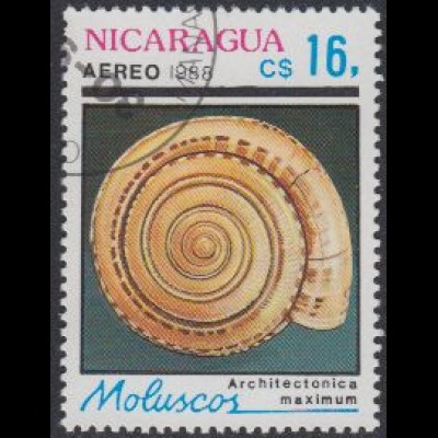 Nicaragua Mi.Nr. 2889 Muscheln und Schnecken, Sonnenschnecke (16)