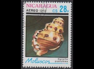 Nicaragua Mi.Nr. 2892 Muscheln und Schnecken, Ranella pustulosa (28)