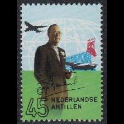 Niederl.Antillen Mi.Nr. 234 60.Geburtstag Prinz Bernhard (45)