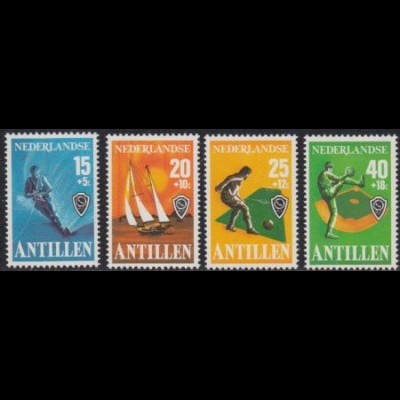 Niederl.Antillen Mi.Nr. 355-58 Sport (4 Werte)