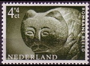 Niederlande Mi.Nr. 774 Katze (römische Plastik) (4+4C)