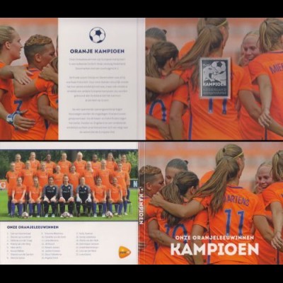 Niederlande MiNr. 2915 Meine Marke Europameister Frauen-Fußball NL, Silbermarke
