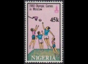Nigeria Mi.Nr. 371 Olympische Sommerspiele Moskau, Basketball (45)