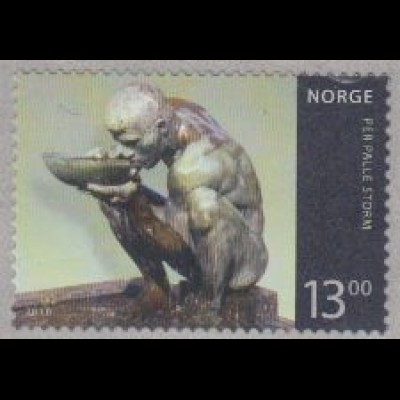 Norwegen Mi.Nr. 1706 Norweg.Kunst, Trinkender Mann, skl. (13,00)