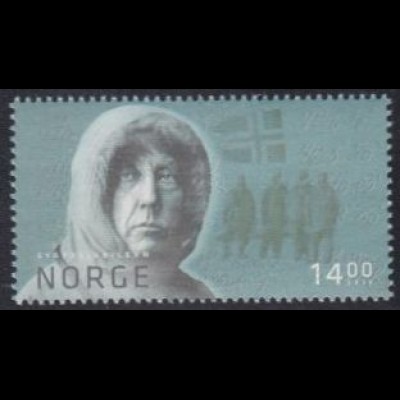 Norwegen Mi.Nr. 1750 100J.tag Südpol-Ersterreichung, Roald Amundsen (14,00)