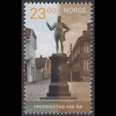 Norwegen MiNr. 1940 Friedrichstadt, Statue König Friedrich II (23,00)