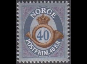Norwegen MiNr. 1945 Freim. Posthorn, skl (40)