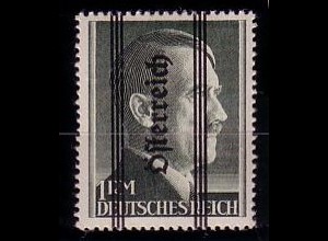 Österreich Mi.Nr. 693IB Hitler, senkr.Aufdr. gez. 14 (1)