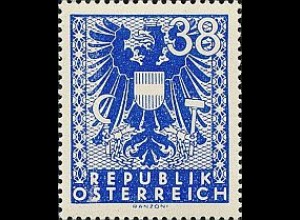 Österreich Mi.Nr. 710 Freim. Wappenzeichnung (38)