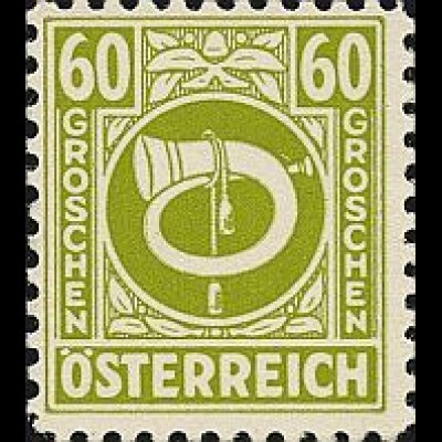 Österreich Mi.Nr. 734 Freim. Posthorn (60)
