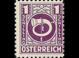Österreich Mi.Nr. 735 Freim. Posthorn (1 S)