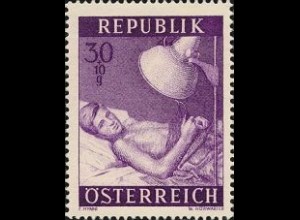 Österreich Mi.Nr. 999 Gesundheitsfürsorge Bestrahlung (30+10)