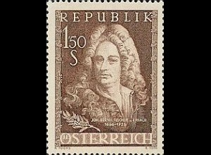 Österreich Mi.Nr. 1028 300 Geb. Fischer von Erlach (1,50)