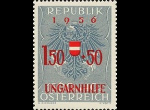 Österreich Mi.Nr. 1030 Ungarische Flüchtlinge (1,50+50)