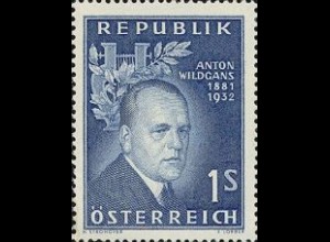 Österreich Mi.Nr. 1033 25 Todestag A. Wildgans, Dichter (1)