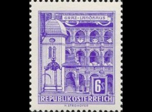 Österreich Mi.Nr. 1054 Freim. Grazer Landhaus (6)