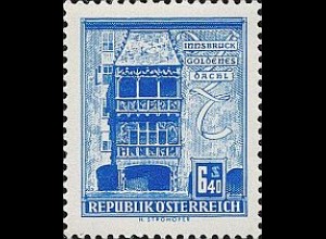 Österreich Mi.Nr. 1055 Freim. Goldenes Dachl Inssburck (6,40)