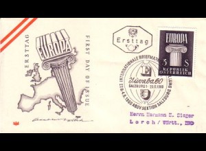 Österreich Mi.Nr. 1081 Europa 1960, Ionische Säuöe (3)