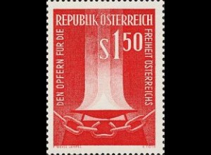 Österreich Mi.Nr. 1084 Ehrung der Opfer der Freiheit Österreichs (1,50)