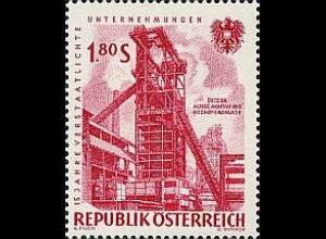 Österreich Mi.Nr. 1094 verstaatl. Unternehmen Hochöfen Alpine (1,80)
